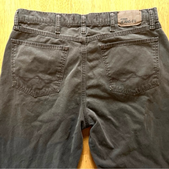 Wrangler Jeans Co. Men’s Denim Jeans Relaxed Straight Brown TAG 34x34 - Picture 4 of 7